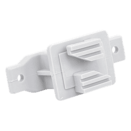 Aislador de Paso Gris Reforzado para Cercos Eléctricos / Aislamiento hasta 18 kV / Resistente a Clima Extremo / Polipropileno y Policarbonato