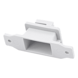 Aislador de Paso Gris Reforzado para Cercos Eléctricos / Aislamiento hasta 18 kV / Resistente a Clima Extremo / Polipropileno y Policarbonato
