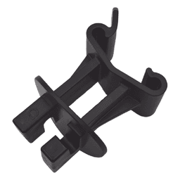 Aislador CLIP para Cerca Electrificada / Poste Tipo T / Resinas Virgenes de Alta Calidad / Proteccion UV e Intemperismo