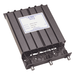 Duplexer Compacto de Rechazo de Banda, 400-440 MHz, 4.6 a 6 MHz Sep., Tx-Rx, 50 Watt, BNC Hembra.