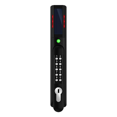 Chapa de Seguridad SmartZone™, Con Lector de Tarjetas de Frecuencia Dual (125 kHz y 13.56 MHz), Teclado de Autenticación y Sensor de Humedad Integrado