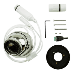 Cámara Marina IP CAM-1 / Resolución 1920x1080 / Lente Gran Angular 1.8 mm / IR LEDs 10 mts / Carcasa Acero Inoxidable 316 / POE o 12V / Compatible con Simrad NSSevo3™/3S™ y NSOevo3™/3S™
