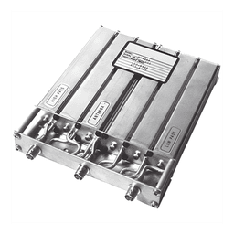 Duplexer Móvil para 406-440 MHz, 6 Cavidades, 5 a 10 MHz de Sep., 50 Watt, Conectores BNC Hembra.