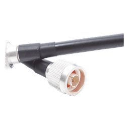 Jumper de 85 cm (33.46 Pulgadas) con Cable Coaxial LMR400 Conectores N Macho en Ambos Extremos