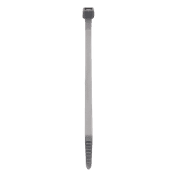 Cincho de Nylon 6.6 StrongHold™, 188mm largo x 4.8mm ancho, Color Negro, Exterior Resistente a Rayos UV, Paquete de 1000pz