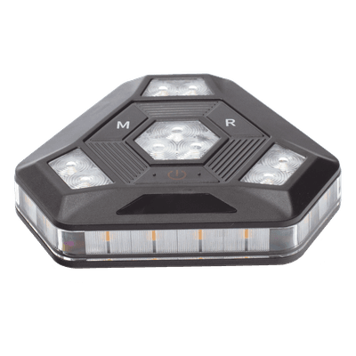 Luz Auxiliar Ámbar Ultra Brillante Para Automóviles, Motocicletas y Bicicletas Con Montaje Magnético
