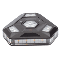 Luz Auxiliar Ámbar Ultra Brillante Para Automóviles, Motocicletas y Bicicletas Con Montaje Magnético