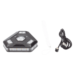Luz Auxiliar Ámbar Ultra Brillante Para Automóviles, Motocicletas y Bicicletas Con Montaje Magnético