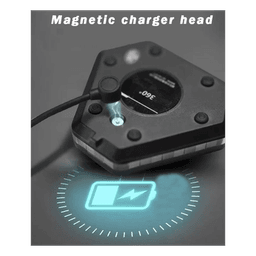 Luz Auxiliar Ámbar Ultra Brillante Para Automóviles, Motocicletas y Bicicletas Con Montaje Magnético