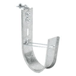 Soporte (Gancho) tipo J-Hook, hasta 115 cables Cat6, ideal para soportar cableado en los espacios de manipulación al aire, Para instalación en interior