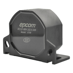 Alarma de Reversa Vehicular Profesional, 12-80 Vcc, 105±3dB