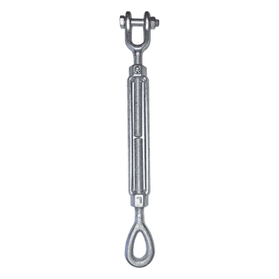 Tensor de 5/8" x 9" Acero Forjado OJO-QUIJADA Galv. Inmersión en Caliente (Carga Max. 3500 lbs).