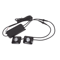 Estrobos Ocultos de 12 LED, Color Claro