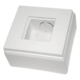 Caja de Superficie para Modulos de Ibernex, Incluye Marco Embellecedor NX9003
