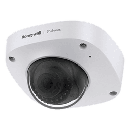 Cámara IP mini domo 5 MP con lente fijo 2.8 mm, IR inteligente 30 m, IP67 e IK10 y analíticas de video