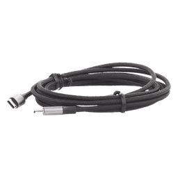 Cable USB-C a USB-C | 2 Metros (6.56 Pies) | Transferencia de Datos de 480 Mbps | Carga Rápida de Hasta 60W | QC 4.0/3.0/2.0 | PD3.0 | FPC | AFC | Protección Integrada | Caja de Aluminio | Nylon Trenzado | Color Negro
