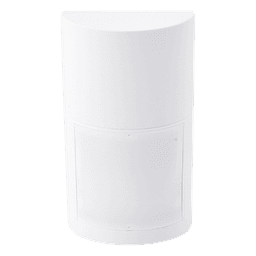 Detector de Movimiento Pasivo / Doble tecnologia (Microondas y PIR) / Altura de montaje 0.8m a 2.7 m  ajustable / Estándar Cableado / 100% Exterior / Compatible con cualquier panel de alarma