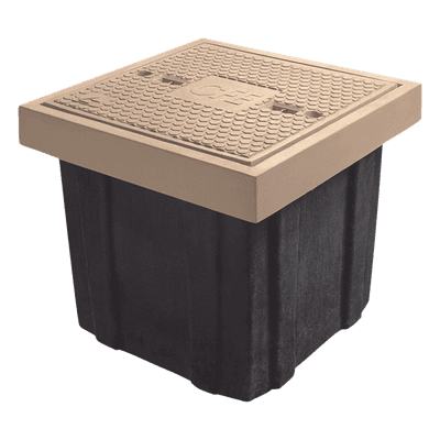Registro Eléctrico para Uso Peatonal 60 x 60 x 40 cm (23.62 x 23.62 x 15.75 Pulgadas), Resistencia 3 Toneladas, Uso Peatonal