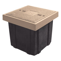 Registro Eléctrico para Uso Peatonal 60 x 60 x 40 cm (23.62 x 23.62 x 15.75 Pulgadas), Resistencia 3 Toneladas, Uso Peatonal