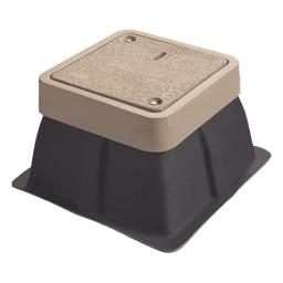 Registro para Alumbrado Público 12x12x18 Pulgadas (30.48 x 30.48 x 45.72 cm), Resistencia 3 Toneladas, Uso Peatonal