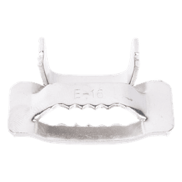 Hebillas PanSteel™ de Acero Inoxidable 201, Para Uso con Fleje ESW16T76-CR2 de 5/8, Paquete de 100pz