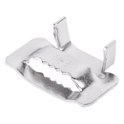Hebillas PanSteel™ de Acero Inoxidable 201, Para Uso con Fleje ESW16T76-CR2 de 5/8, Paquete de 100pz