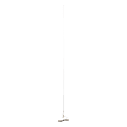 Antena Marina VHF / Fibra de Vidrio / 156-163 MHz / 6.5 dBi / Cable 10 m (32.8 ft) / PL-259 / Exterior IP67