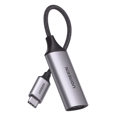 Cable Adaptador USB C a HDMI 4K@60Hz / Convertidor Thunderbolt 3 / Caja de Aluminio / HDMI V2.0 / 3D / Longitud del Cable 10 cm (3.94 Pulgadas)