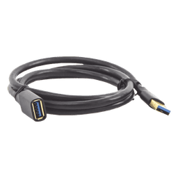 Cable Extensor USB 3.0 / 1 Metro / Macho-Hembra / 5 Gbps / Ultra Durabilidad / Núcleo de cobre estañado 28/22 AWG / Blindaje interior múltiple / Ideal para teclado, mouse , etc.