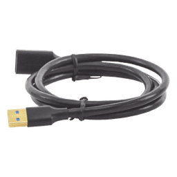 Cable Extensor USB 3.0 / 1 Metro / Macho-Hembra / 5 Gbps / Ultra Durabilidad / Núcleo de cobre estañado 28/22 AWG / Blindaje interior múltiple / Ideal para teclado, mouse , etc.