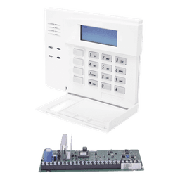Tarjeta electrónica de panel de alarma de 48 zonas con teclado numérico de palabras fijas, sin gabinete, compatible con serie inalámbrica 5800