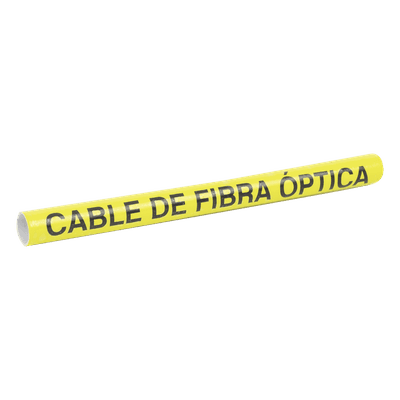 Marcador de Fibra Óptica Color Amarillo, Diámetro de Aplicación de 6.4 a 12.5 mm