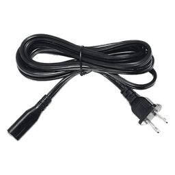 Cable de Alimentación Eléctrica para 120-240 Vca / 1.8 Metros (5.91 Pies) / 2 Líneas