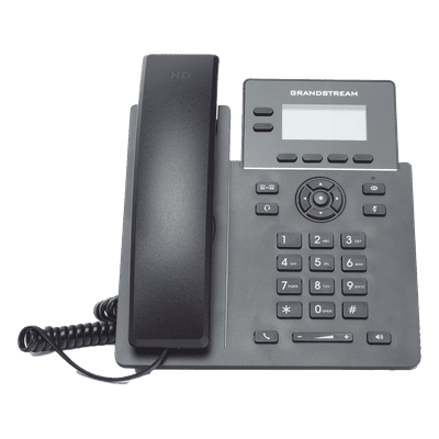 Teléfono IP Grado Operador, 2 líneas SIP con 4 cuentas, puertos Gigabit PoE, codec Opus, IPV4/IPV6 con gestión en la nube GDMS
