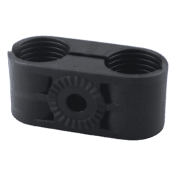 Paquete de 10 Sujetadores Plasticos Para Cable Coaxial de 5/8"