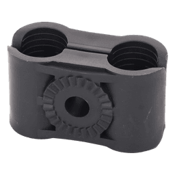 Paquete de 10 Sujetadores Plasticos Para Cable Coaxial de 5/8"
