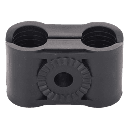 Paquete de 10 Sujetadores Plasticos Para Cable Coaxial de 5/8"