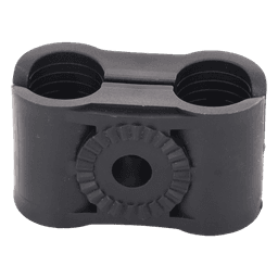 Paquete de 10 Sujetadores Plasticos Para Cable Coaxial de 5/8"