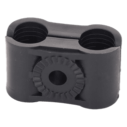 Paquete de 10 Sujetadores Plasticos Para Cable Coaxial de 5/8"