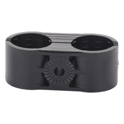 Paquete de 10 Sujetadores Plasticos Para Cable Coaxial de  1- 1/4"