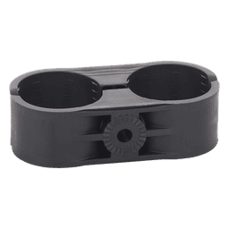 Paquete de 10 Sujetadores Plasticos Para Cable Coaxial de  2-1/4"