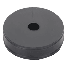 Inserto de Caucho de 4" Con Un Orificio para Cable de 1/2 in