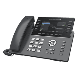 Teléfono IP Wi-Fi, Grado Operador, 14 líneas SIP con 6 cuentas, pantalla LCD  5", puertos Gigabit, Bluetooth, PoE, codec Opus, IPV4/IPV6 con gestión en la nube GDMS