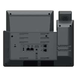 Teléfono IP Wi-Fi, Grado Operador, 14 líneas SIP con 6 cuentas, pantalla LCD  5", puertos Gigabit, Bluetooth, PoE, codec Opus, IPV4/IPV6 con gestión en la nube GDMS