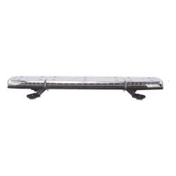 Mini Barra de Luces LED / 144 LED / Dual Color Ámbar/Blanco / 24 Pulgadas / Lente Transparente / Montaje Magnético y Permanente / IP69K / SAE Clase I