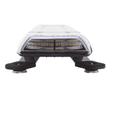 Mini Barra de Luces LED / 144 LED / Dual Color Ámbar/Blanco / 24 Pulgadas / Lente Transparente / Montaje Magnético y Permanente / IP69K / SAE Clase I
