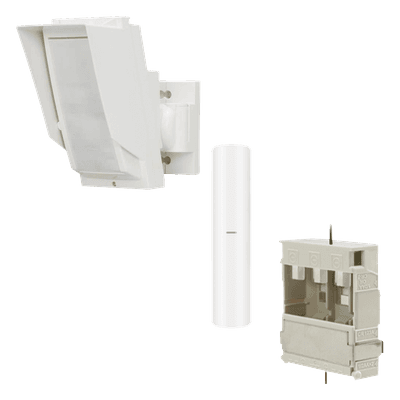 Detector de Movimiento PIR Antimascara Tipo cortina / 100% Exterior /  Inalámbrico / Hasta 24 metros / Incluye transmisor DS-PDMC-EG2-WB(B) para paneles AXPRO