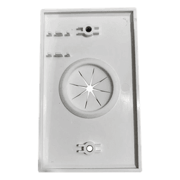 Placa de Pared, con Orificio y Grommet, Ideal para Pasar Cables