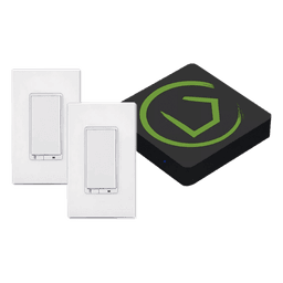 KIT HUB Controlador inteligente para dispositivos Zwave, Zigbee, Shelly, Lutron, incluye 1 HUB / 2 Atenuadores inteligentes On/Off Zwave