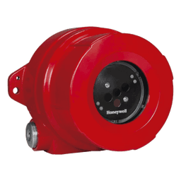 Detector de llama industrial triple infrarrojo IR3 con anillo LED de estado, campo de visión de 90° y alcance hasta 60 m